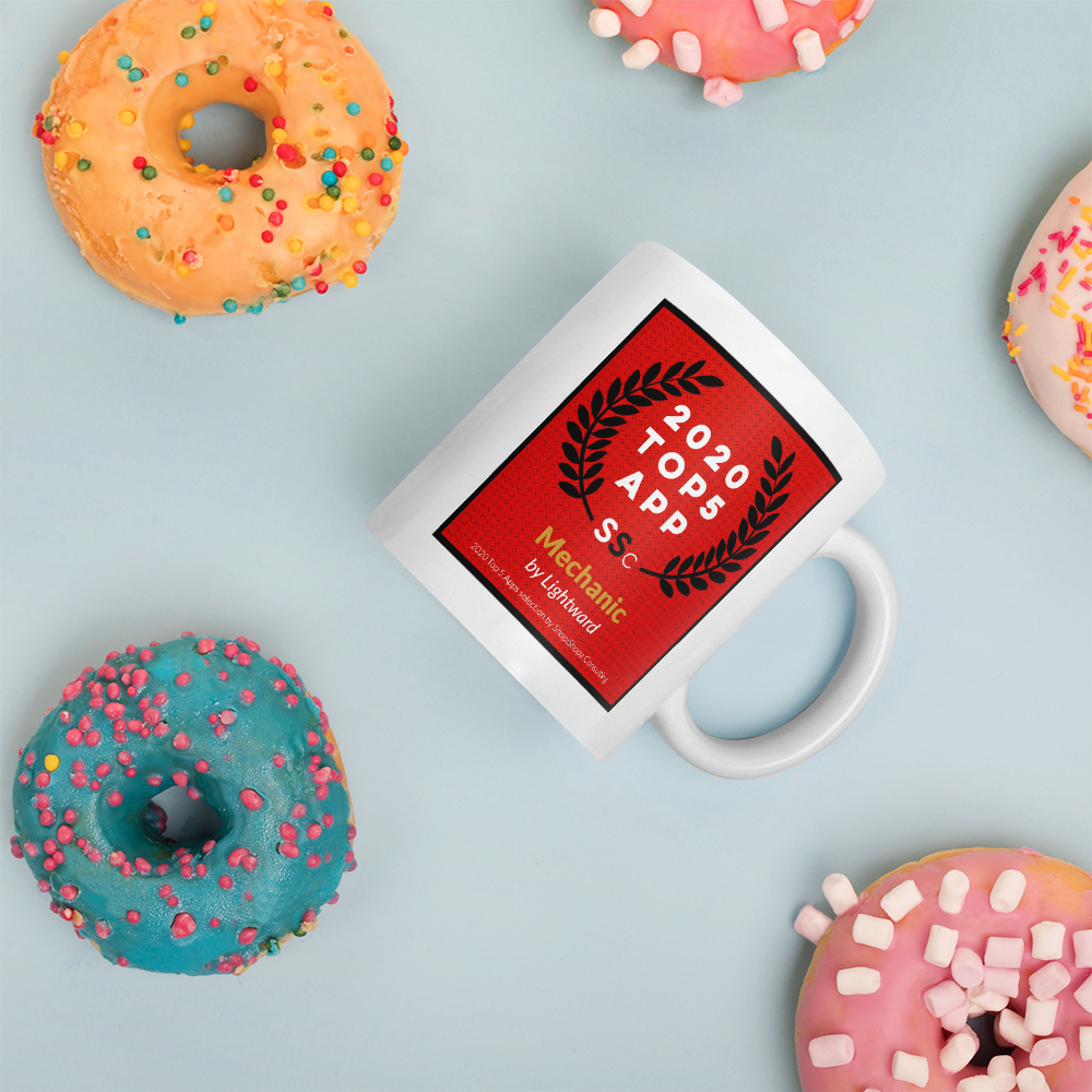 2020 Top 5 Apps Mug - Mechanic by Lightward