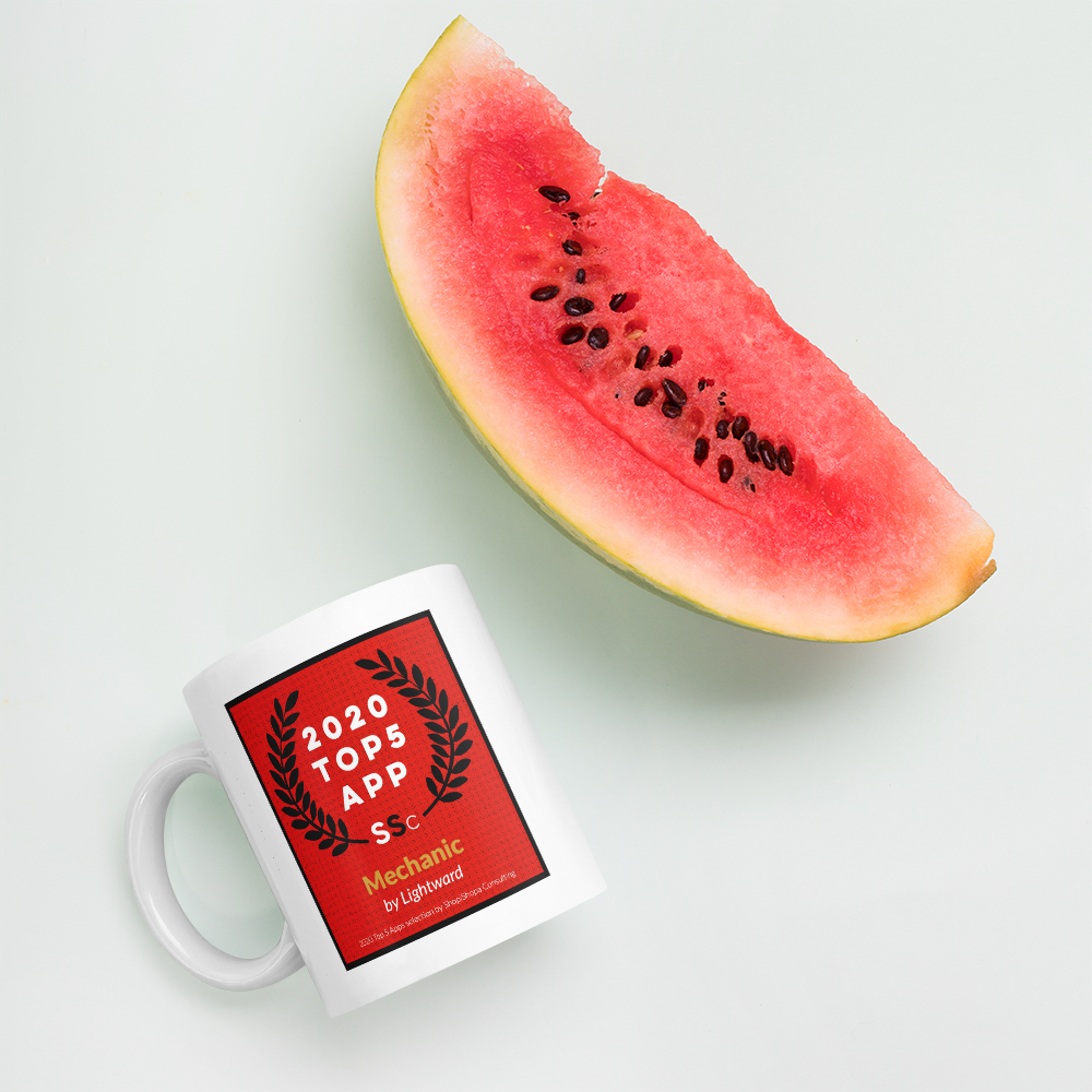 2020 Top 5 Apps Mug - Mechanic by Lightward