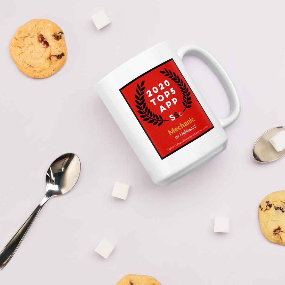 2020 Top 5 Apps Mug - Mechanic by Lightward