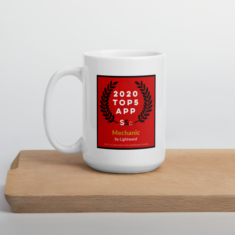 2020 Top 5 Apps Mug - Mechanic by Lightward